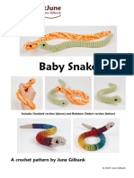 Baby Snake Crochet Pattern