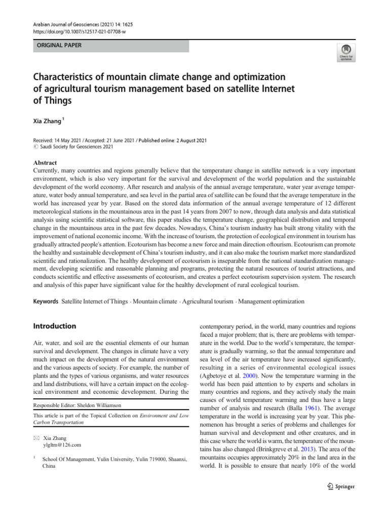 Arabian Journal Of Geosciences Impact Factor