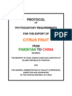 Phytosanitary Reqof Citrus