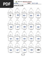 Reception 2nd Term Math Workbook (7-8)