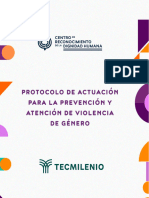 Tecmilenio - Protocolo Violencia Genero - 2023