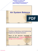 1 Air System Balancing 2023 0823