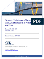 K06-002 - Strategic Maintenance Management 101 An Introduction To What, Why and How - US