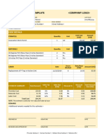 Plumbing Estimate Template