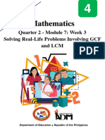 Math4 q2 Mod7 Solvingreallifeproblemsinvolvinggcfandlcm v3