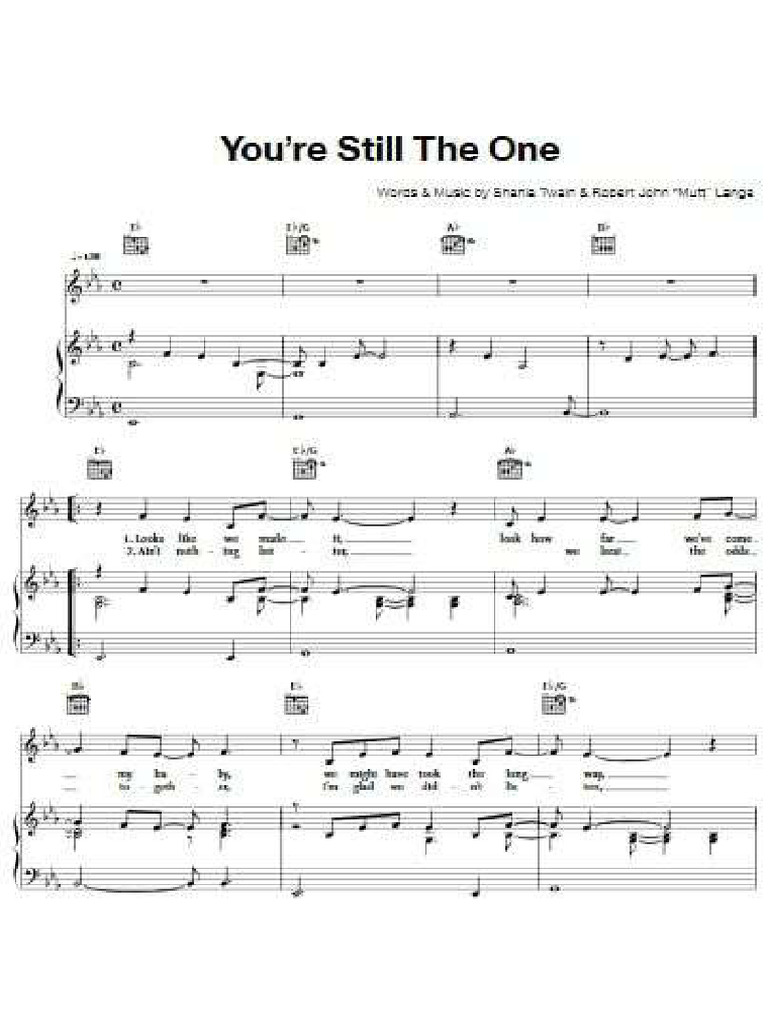 Youre still the one 1 pdf