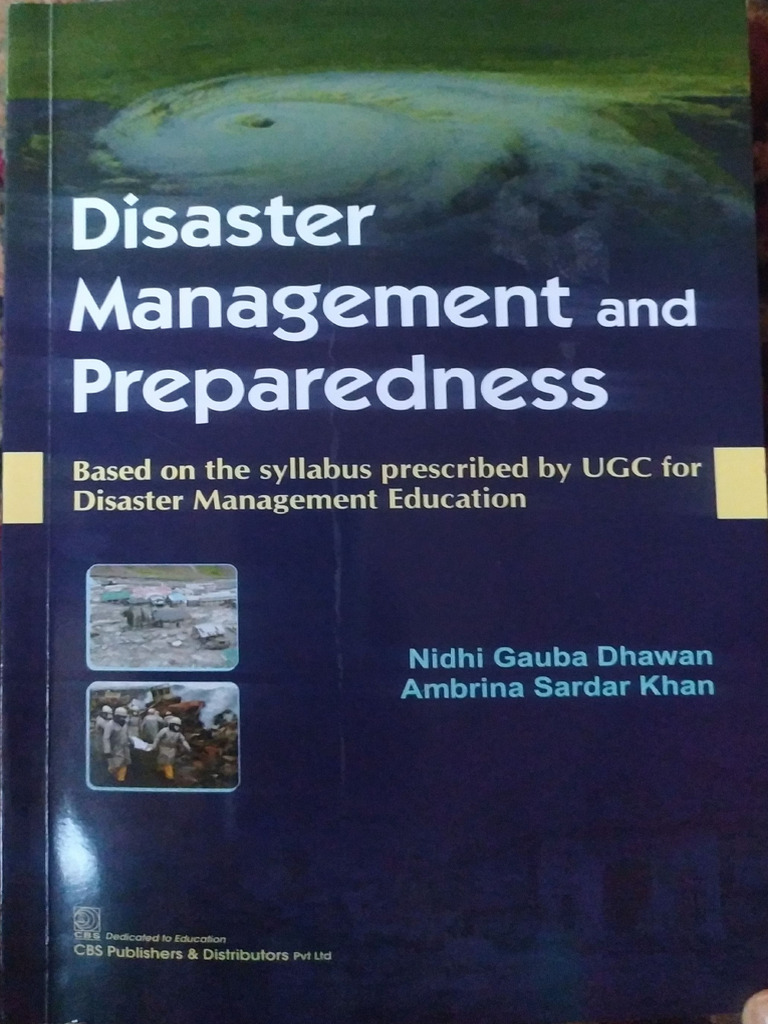 Disaster Manangement And Preparedness Pdf
