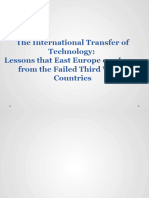 PElect 10 The International Transferof Technology