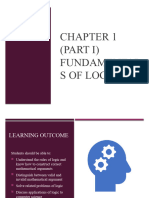 Chapter1 - Part1 - Logic