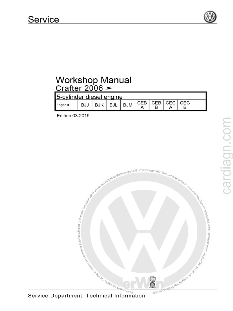 2006 vw crafter 5 cylinder diesel engine pdfs free online pdf