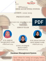 Amirah - Balqis - Presentation Cas - Amirah, Syafiqah, Asiah PDF