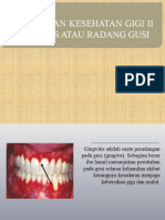 Power Point Gingivitis Atau Radang Gusi Tugas Medkom