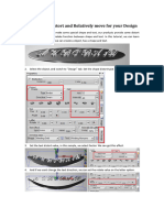 How To Use Distort and Relatively Move For Design