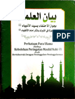 Perkataan Ulama Kebolehan Maulid Nabi - Compressed