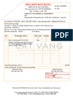 Hóa Đơn Bán Hàng: STT Tên hàng hóa, dịch vụ Đơn vị tính Số lượng Đơn giá Thành tiền 1 2 3 4 5 6=4x5