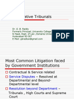 Administrative Tribunals Admin Law