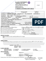 Med Info Sheet