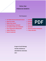 Bahan Ajar Psikologi Wanita: Tim Penyusun