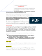 Autoanálisis en Base A La Teoría Factorial