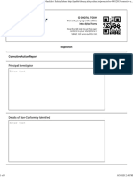 ISO 9001 - 2015 Corrective Action Report Template Checklist - SafetyCulture