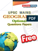 Geog Pyq Paper Same As Upsc