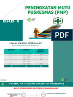 BAB V Standar Akreditasi PKM