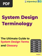 System Design Terms