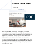 Wacana Yang Akan Jadi SNI Wajib Tahun 2023 DST