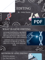 Mohit Sharma Gene Editing