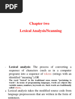 Chapter 2-Lexical Analysis