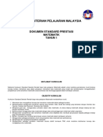 DSP Matematik Tahun 1