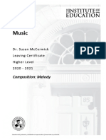 Httpsinstituteofeducation - Iewp-Contentuploads202011music LC Notes Composition Melody PDF