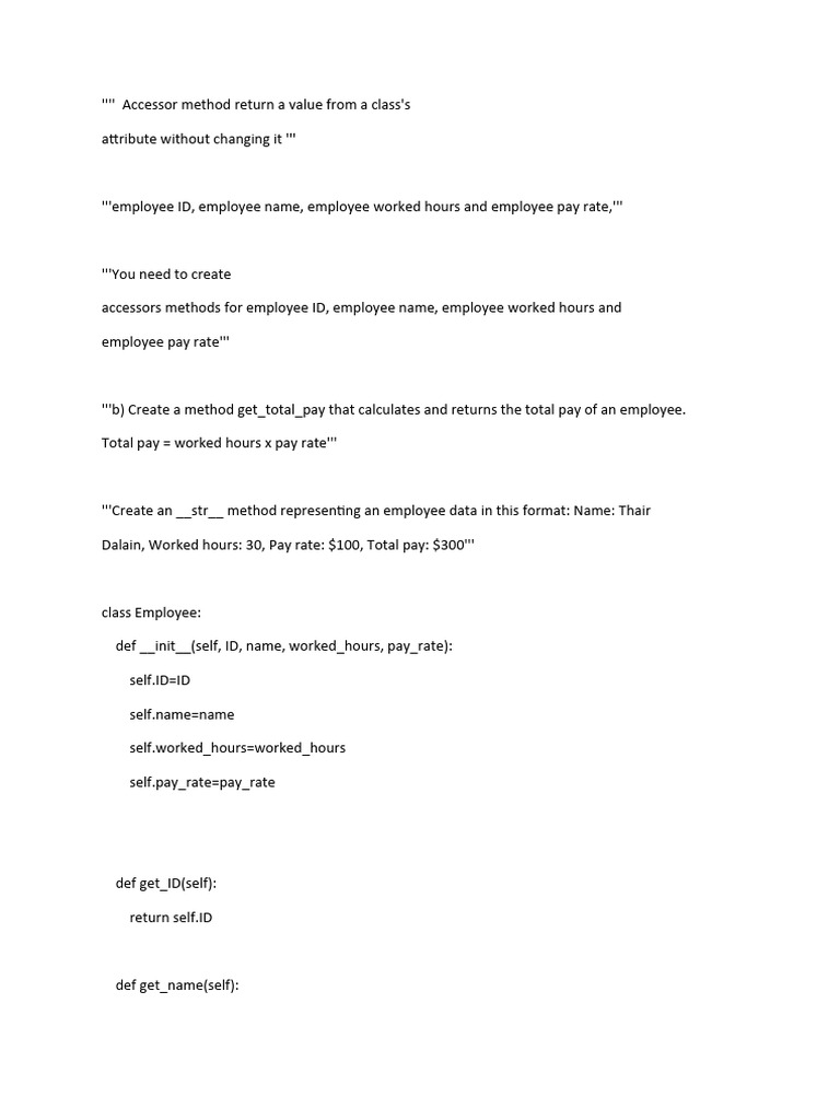 Employee and Book Class Implementation | PDF | Software Engineering ...