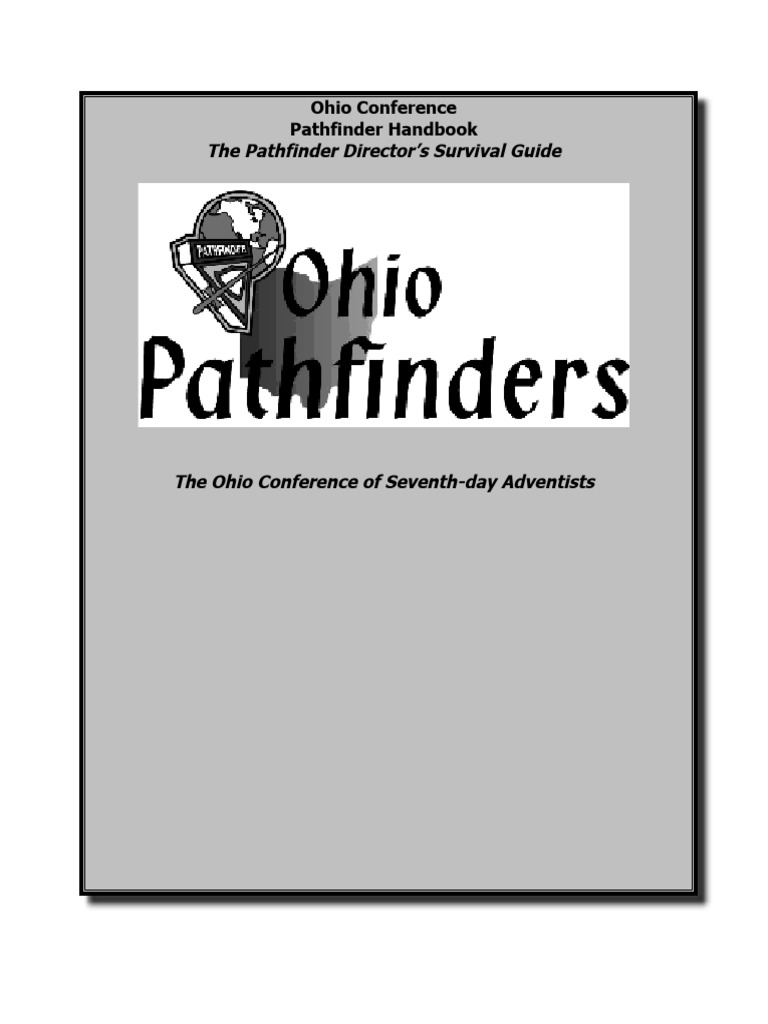 Pathfinder Manual | PDF | Baptism | Seventh Day Adventist Church