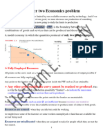 Chapter Two Economics Problem