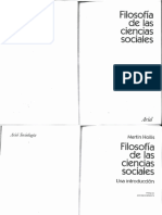 HOLLIS-Filosofía de Las Ciencias Sociales-LIBRO