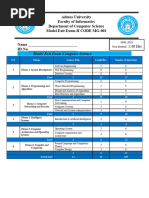 Meg CS Model - Exit - Exams D