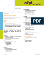 Fiche Programme M 100 Ajustage Initiation 1