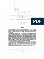 Thermal-Hydraulic Analysis and Parametric Study on the Spent Fuel Pool Storage