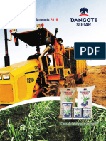 Dangote Sugar Refinery Annual Report 2016