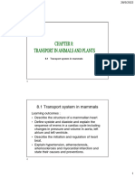 Transport System in Mammals Notes