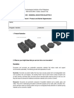 GEE 003 - Product and Market Segmentation