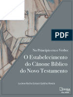 No Principio Era o Verbo o Estabelecimento Do Canone Biblico Do Novo Testamento