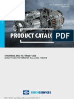 Product Catalogue: Starters and Alternators