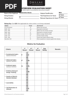 Interview Evaluation Sheet - V3 - Radhakrishna Dasam