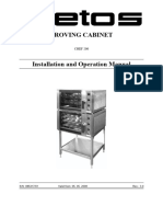 Galley Proving Cabinet