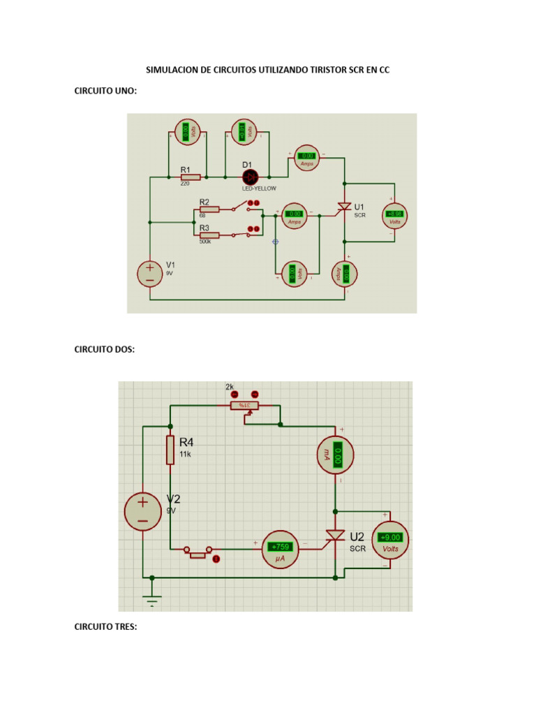 simulacion-de-circuitos-utilizando-tiristor-scr-en-cc-circuito-uno-pdf