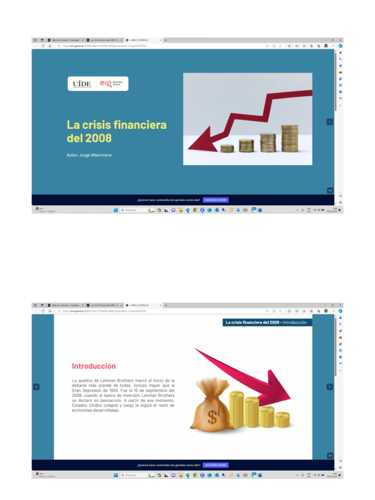 7 La Crisis Financiera Del 2008 | PDF | Préstamo hipotecario | los ...