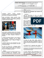 Atividade de Educação Fisica Ensino Fundamental II