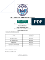 Group F Report (MGT 351, Section 02)